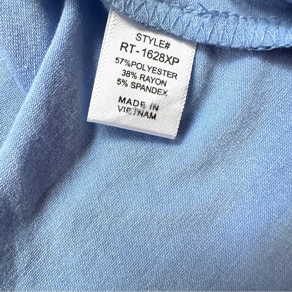 Zenana Outfitters Spring Blue Short Sleeve Tee - Picture 7 of 7